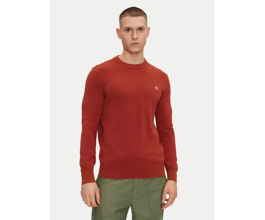 obrazek 1 Timberland Sweter TB0A2BMM Czerwony Regular Fit