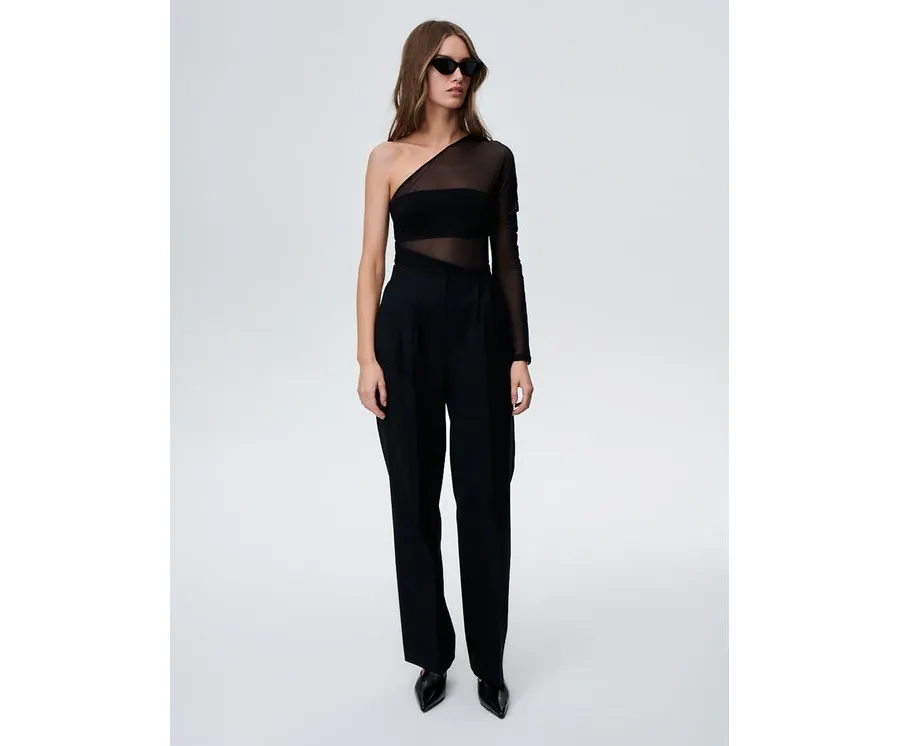 obrazek 1 Undress Code Spodnie materiałowe Dolce 602 Czarny Relaxed Fit