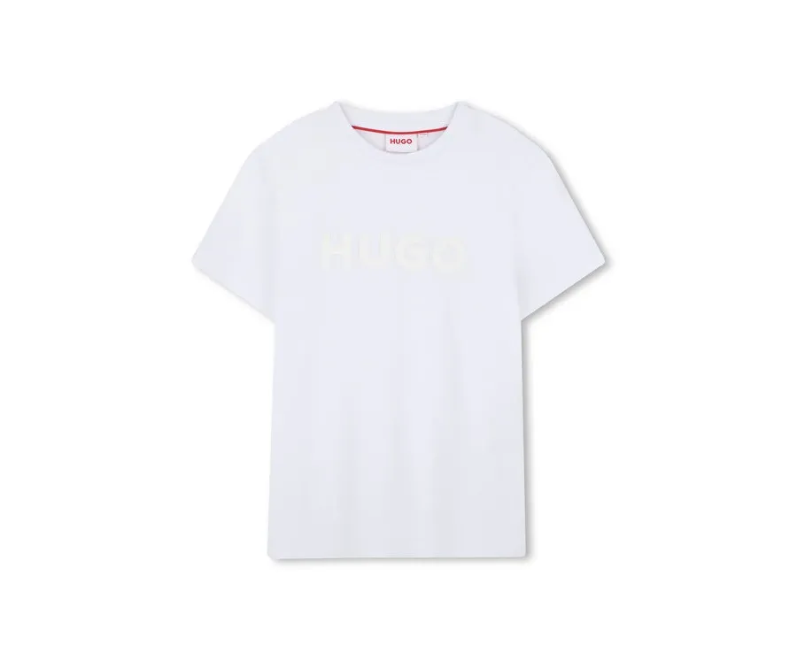 obrazek 1 HUGO T-Shirt G00333 D Biały Regular Fit