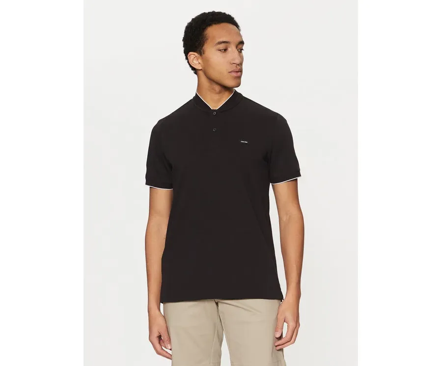 obrazek 1 Calvin Klein Polo K10K114139 Czarny Regular Fit
