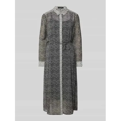 Zdjęcie Sukienka midi z wiązanym paskiem