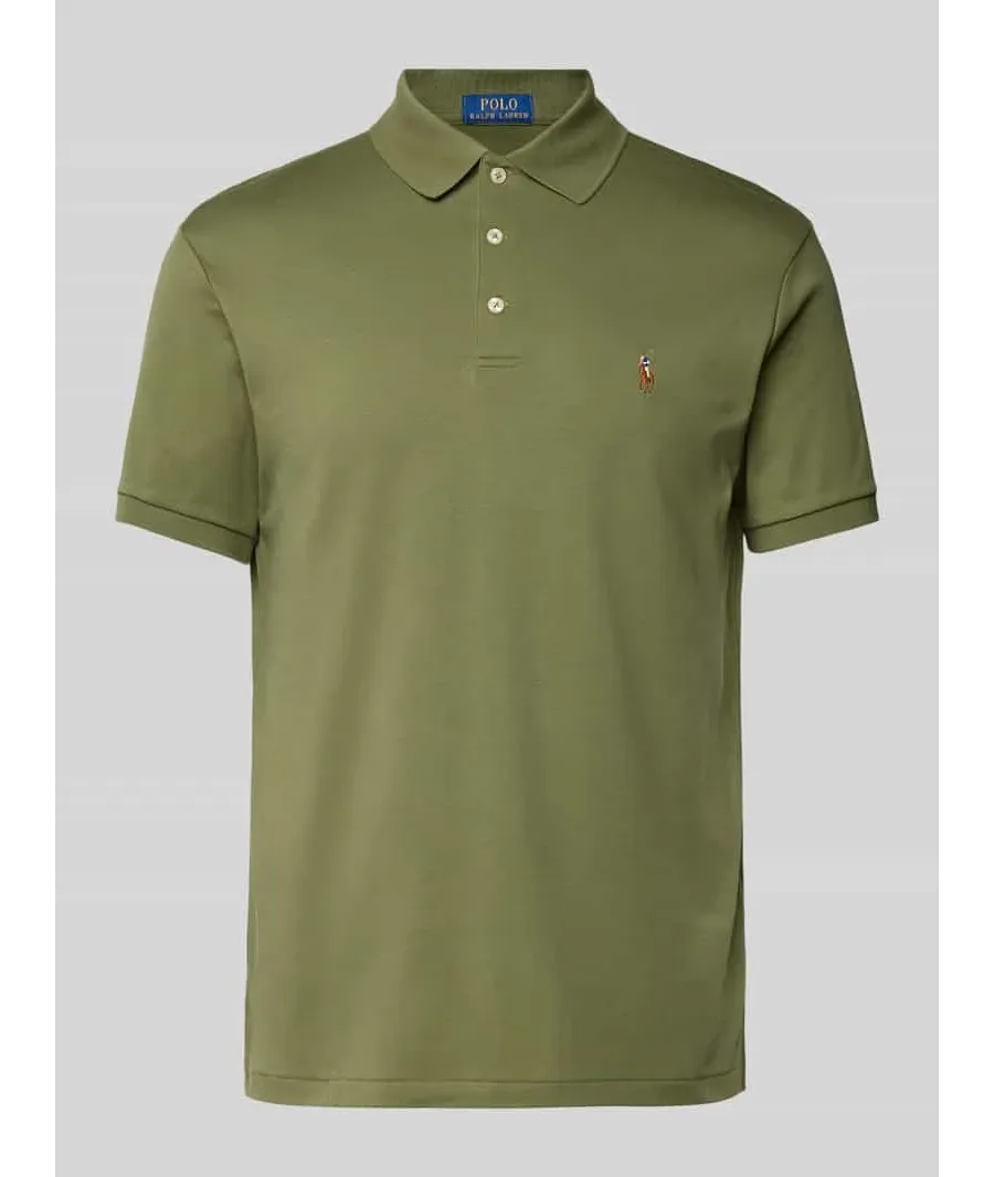 obrazek 1 Koszulka polo o kroju regular fit z wyhaftowanym logo