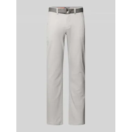 Zdjęcie Chinosy o kroju slim fit z paskiem