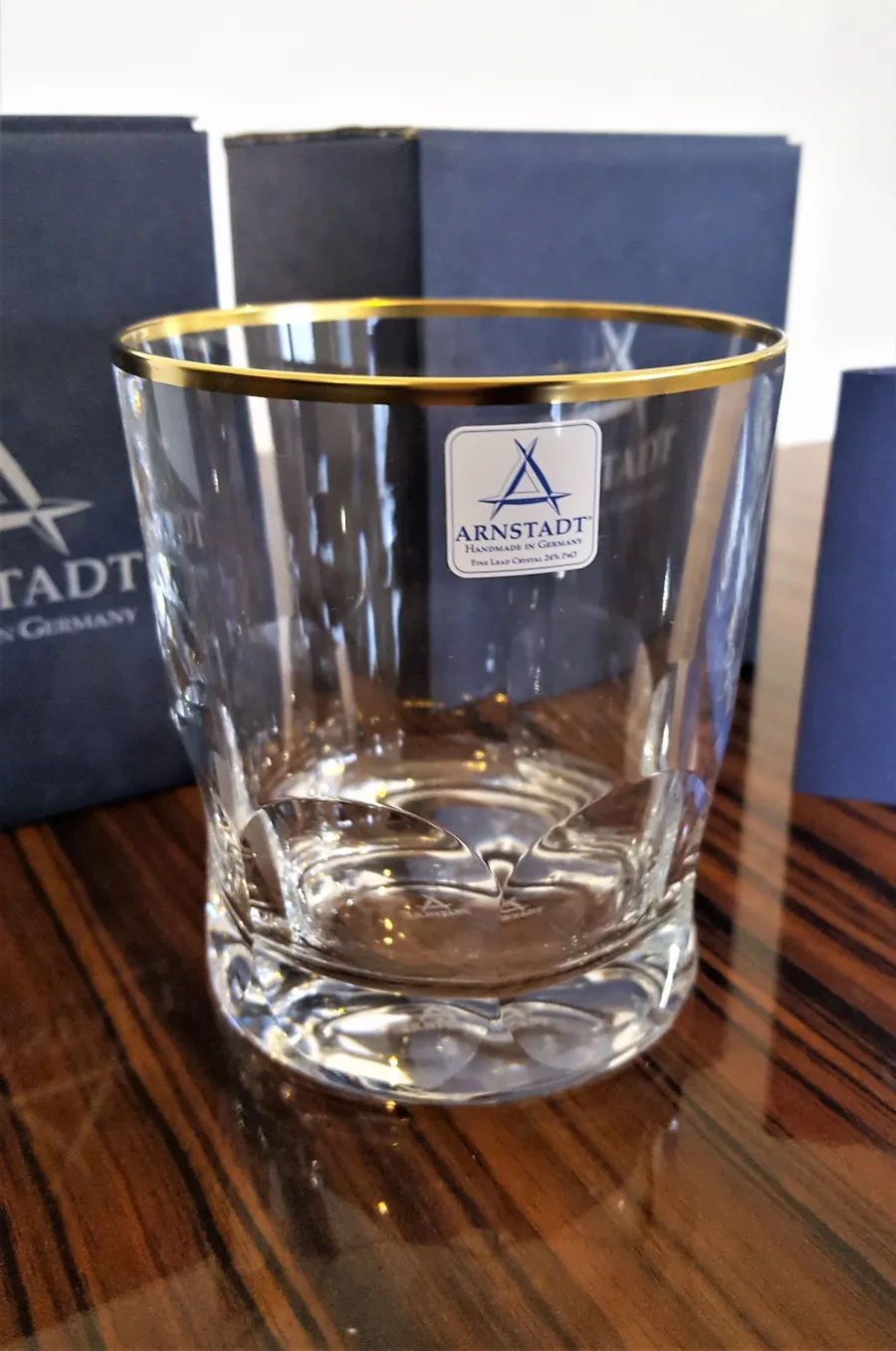 obrazek 1 Elegancka szklanka do whisky - Kryształowy wyrób