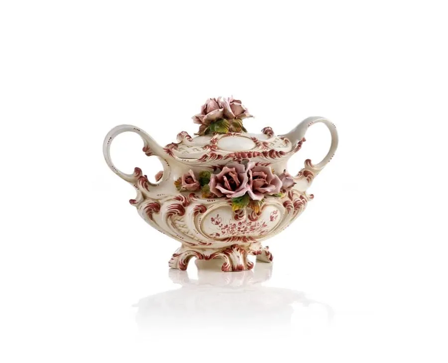 picture 1 Baroque decorative vase made of ceramics - Ceramiche ML