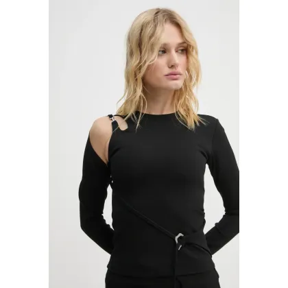 Zdjęcie Heliot Emil longsleeve damski kolor czarny AW24.W.13.071.BLK01