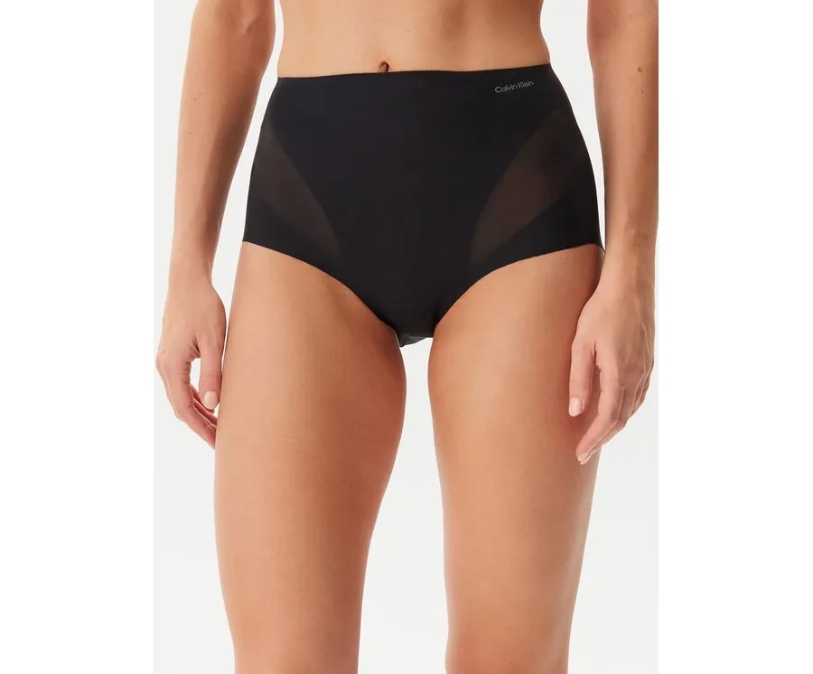 obrazek 1 Calvin Klein Underwear Bielizna modelująca dolna Stay Put Mesh LV00QF8166 Czarny
