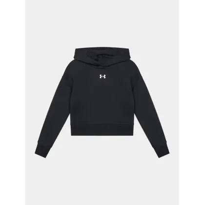 Zdjęcie Under Armour Bluza Ua Rival Fleece Crop Hoodie 1379517 Czarny Loose Fit