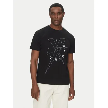 Zdjęcie John Richmond T-Shirt UMP25020TS Czarny Regular Fit