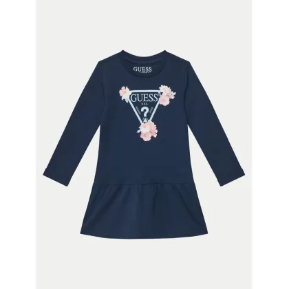 Zdjęcie Guess Sukienka codzienna K3YK13 KA6W4 Granatowy Regular Fit