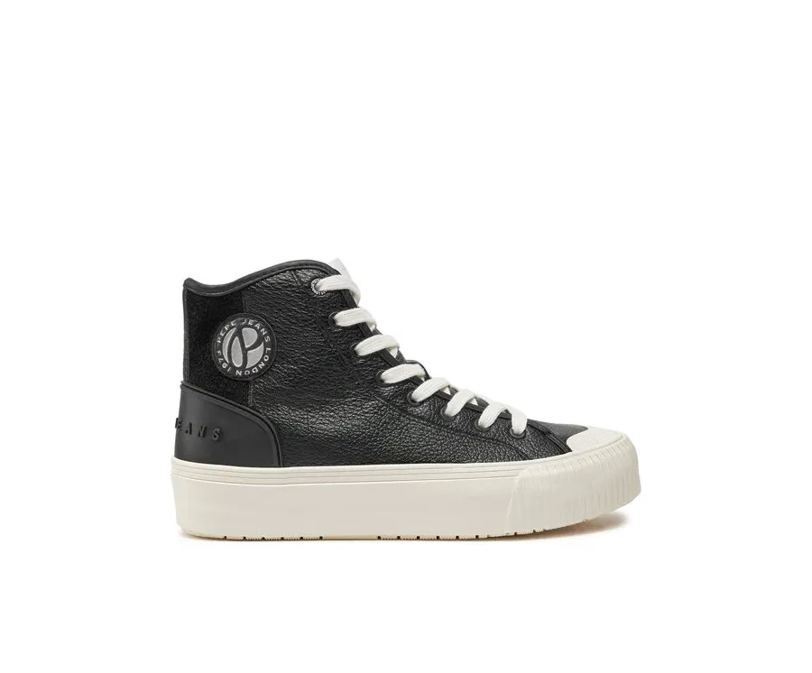 obrazek 1 Pepe Jeans Trampki PLS31576 Czarny