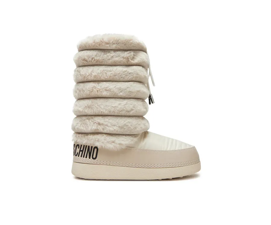 obrazek 1 LOVE MOSCHINO Śniegowce JA24312G0LISH120 Écru