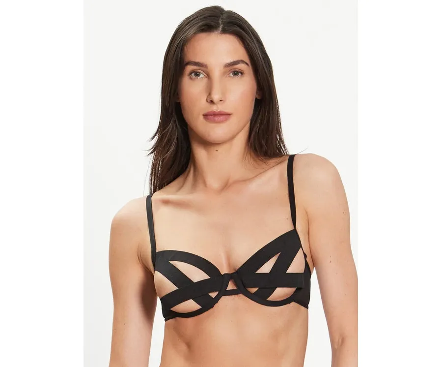 obrazek 1 Bluebella Biustonosz z fiszbiną Emilia 40246-BK Czarny