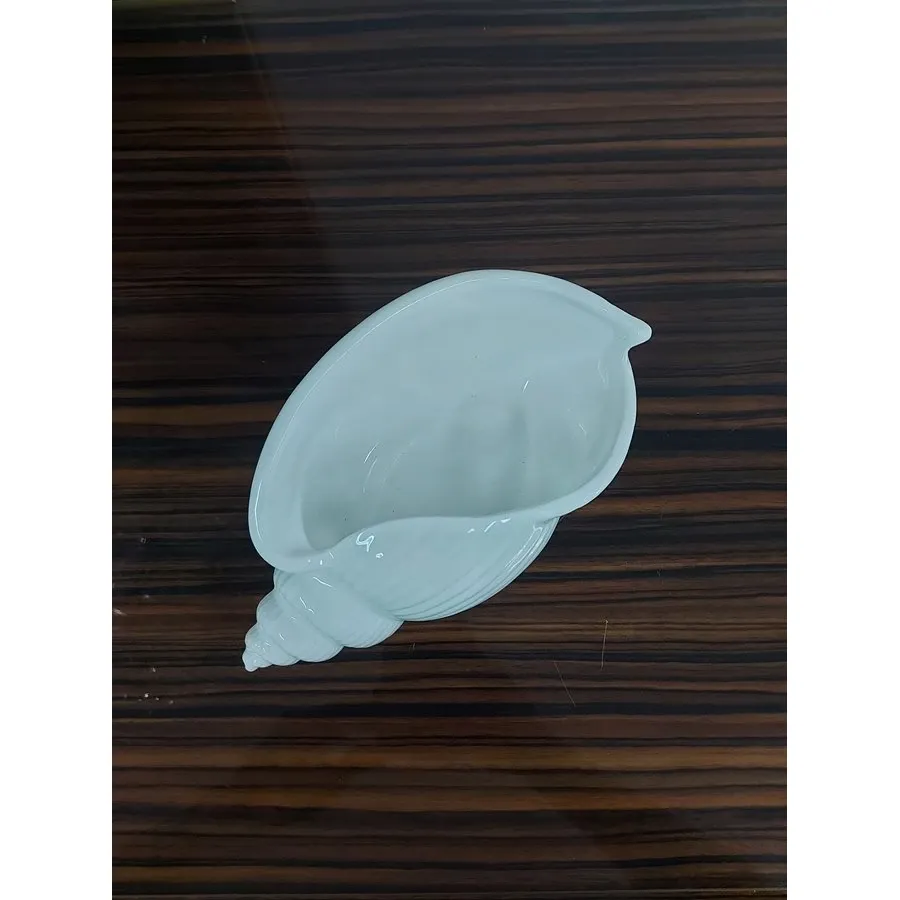 obrazek 5 Małe białe naczynie w kształcie muszli do serwowania dań lub pojemnik na kosmetyki - Le Ceramiche