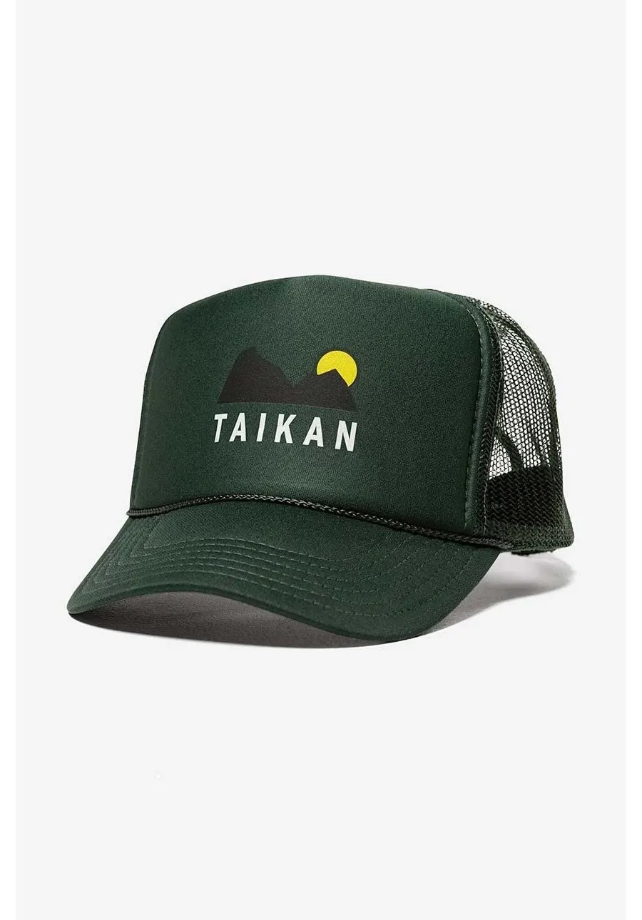 obrazek 1 Taikan czapka z daszkiem Trucker Cap kolor zielony z nadrukiem TA0004.FGN-FGN