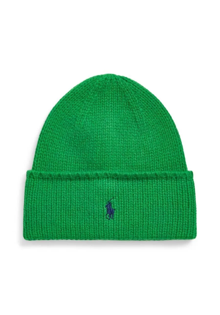 obrazek 1 Polo Ralph Lauren czapka wełniana kolor zielony wełniana 455954355