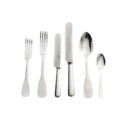 Zdjęcie Wyjątkowy włoski zestaw sztućców wykonanych ze srebra– Pampaloni