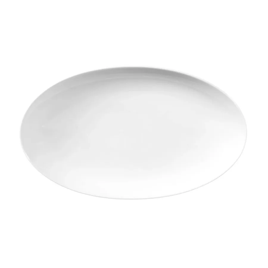 obrazek 1 Piękny mały porcelanowy półmisek 24x14,5 cm o nowoczesnej formie - Seltmann Weiden