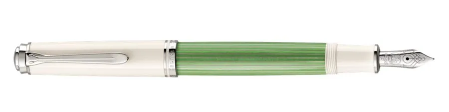 obrazek 2 Pióro wieczne Pelikan Souveran M605 Green-White