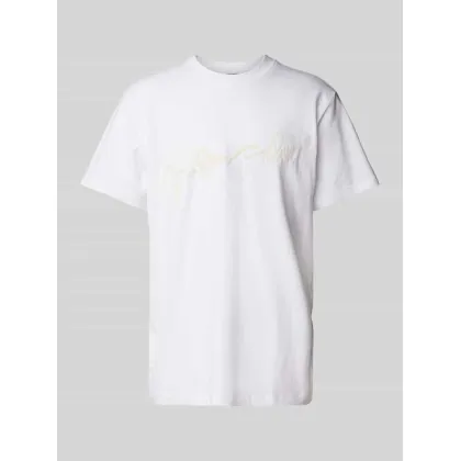 Zdjęcie T-shirt o luźnym kroju z nadrukiem z logo model ‘Flock’