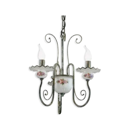 Zdjęcie Luksusowy żyrandol Sanremo z trzema światłami z Włoch