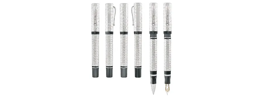 obrazek 2 Peacock Srebrne Pióro Wieczne Privilege Gioiello Montegrappa