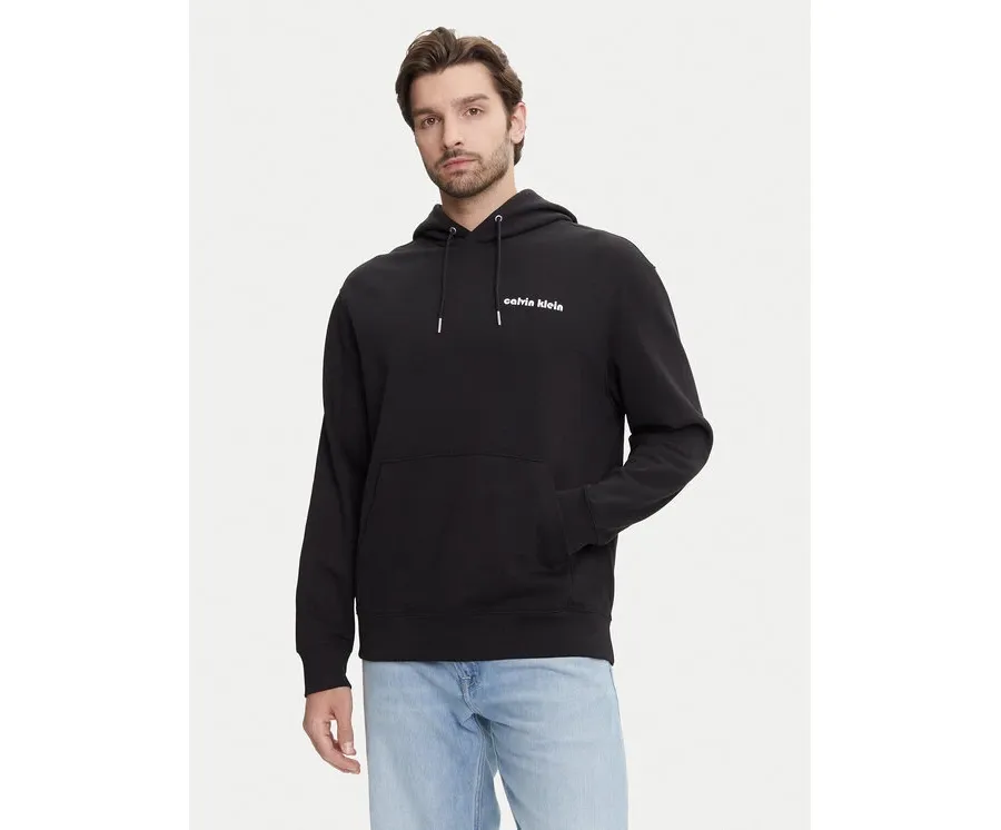 obrazek 1 Calvin Klein Jeans Bluza LV04RC293G Czarny Regular Fit