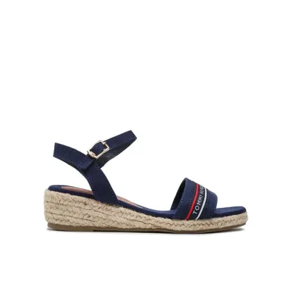 Zdjęcie Tommy Hilfiger Espadryle Rope Wedge Sandal T3A7-32777-0048 M Granatowy