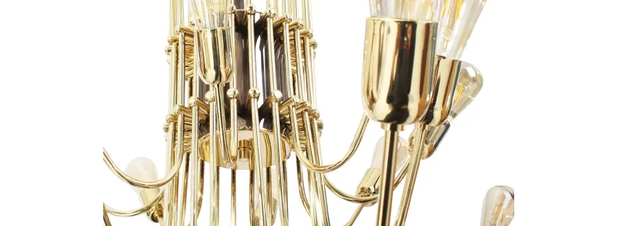 obrazek 5 Efektowna lampa wisząca z mosiądzu Octus marki CreativeMary