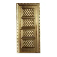 Picture Beautiful, stylish interior doors patinated with gold