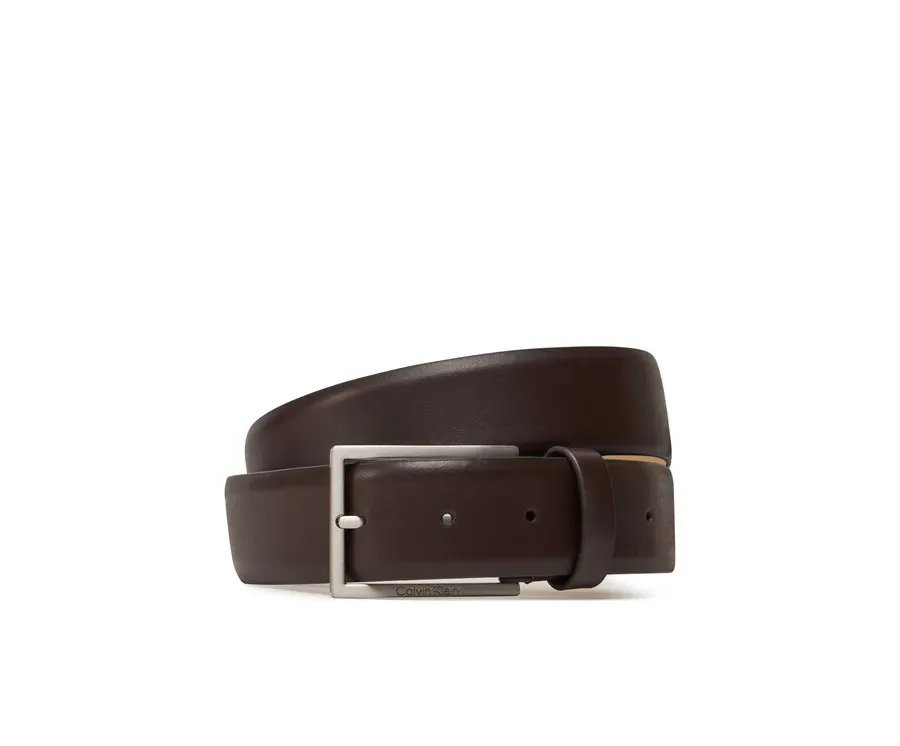 obrazek 1 Calvin Klein Pasek Męski Adj Minimal Formal 35Mm K50K512833 Brązowy