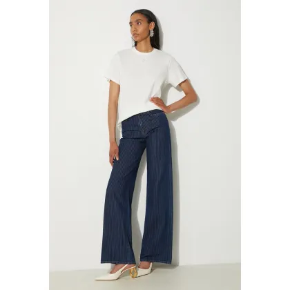 Zdjęcie Kenzo jeansy Ayame Regular Waist Fit Jeans damskie high waist FE62DP2176F2.DD