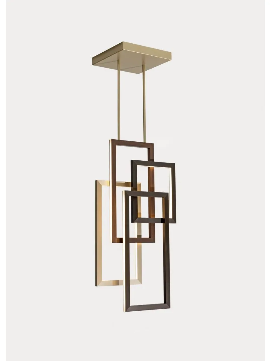 obrazek 1 Stylowa włoska lampa wisząca Edge Vertical