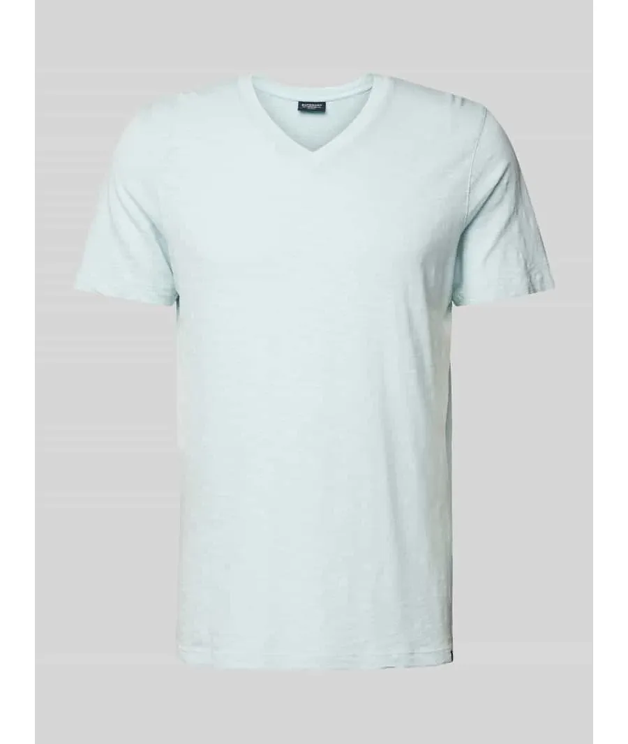 obrazek 1 T-shirt z dekoltem w serek