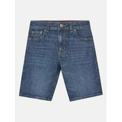 Zdjęcie Tommy Hilfiger Szorty jeansowe KB0KB09322 Granatowy Regular Fit