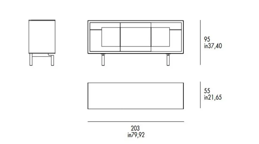 obrazek 4 Luksusowa komoda Quadro