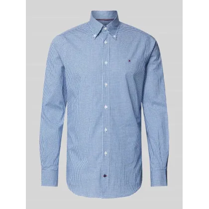 Zdjęcie Koszula biznesowa o kroju slim fit z listwą guzikową