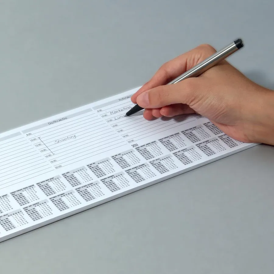 obrazek 4 Papierowa podkładka na biurko w formie klawiatury - Sigel