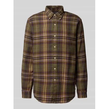 Zdjęcie Koszula casualowa o kroju custom fit z wyhaftowanym logo