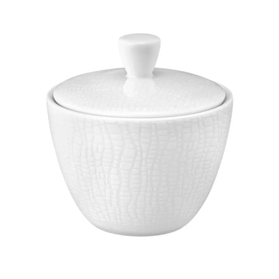 obrazek 1 Biała porcelanowa cukiernica w stylu nowoczesnym - Seltmann Weiden