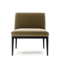 Picture Armchair with laser perforated metal panel H.82xL.66xP.80 cm