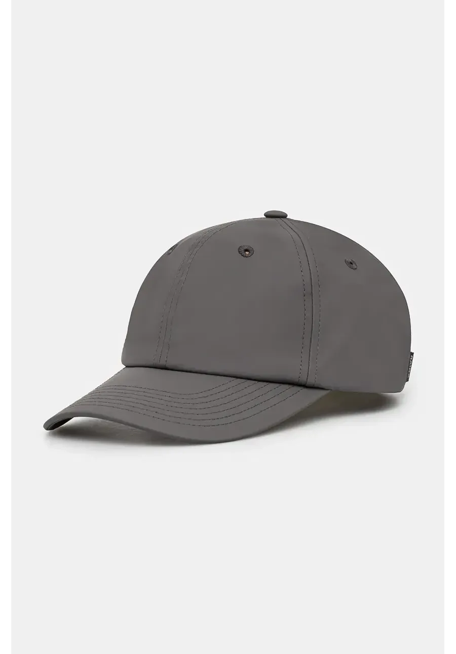 obrazek 1 Rains czapka z daszkiem Cap W1 kolor szary gładka 13600.13