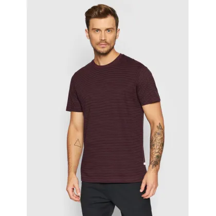 Zdjęcie Selected Homme T-Shirt Norman 16080129 Bordowy Regular Fit