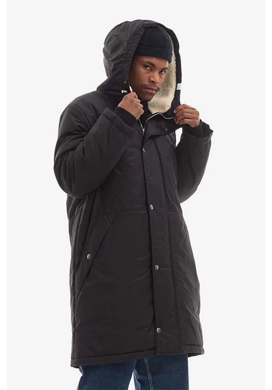 obrazek 1 A.P.C. kurtka Parka Hector męska kolor czarny przejściowa COEZV.H30179-MILITARYKH
