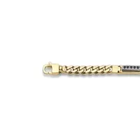 Zdjęcie Męska bransoleta ze złota 18 kt 26,4g - Maxioro
