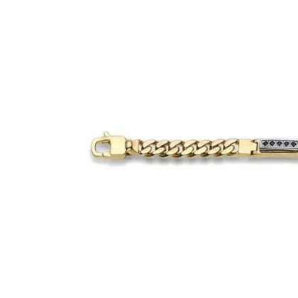 Zdjęcie Męska bransoleta ze złota 18 kt  26,4g - Maxioro