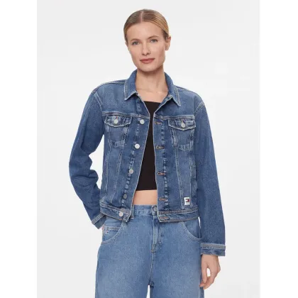 Zdjęcie Tommy Jeans Kurtka jeansowa DW0DW16986 Niebieski Mom Fit