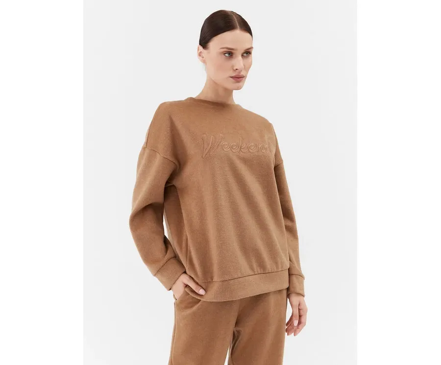 obrazek 1 Weekend Max Mara Bluza Molveno 2359260233 Brązowy Loose Fit