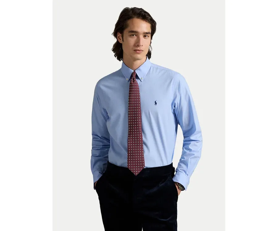 obrazek 1 Polo Ralph Lauren Koszula 710929349009 Błękitny Custom Fit