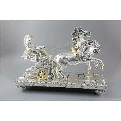 Zdjęcie Piękna podstawa z rydwanem rzymskim idealna do zdobienia gabinetu - ArtBe